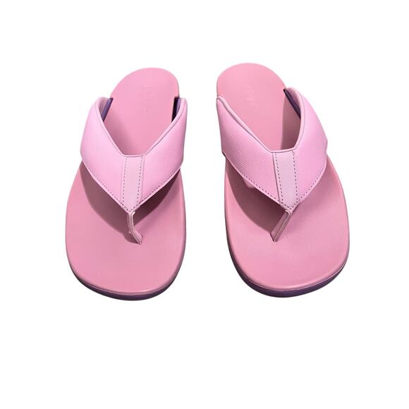 Adidas Womens Adilette Comfort Flip-Flops Slides Pink Purple Size 10 - Picture 2 of 6